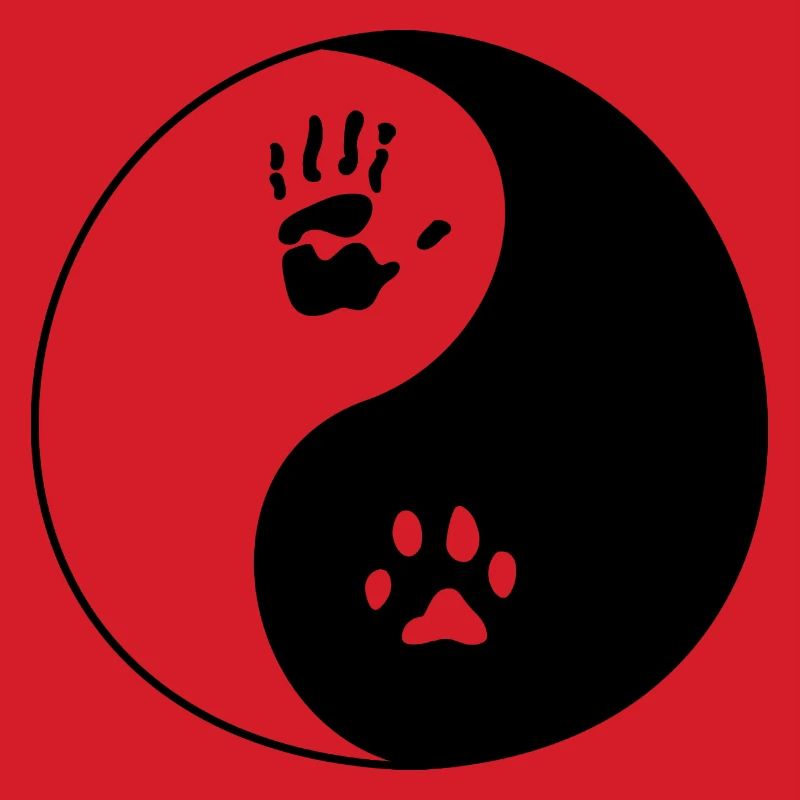 Dog Human Imprint