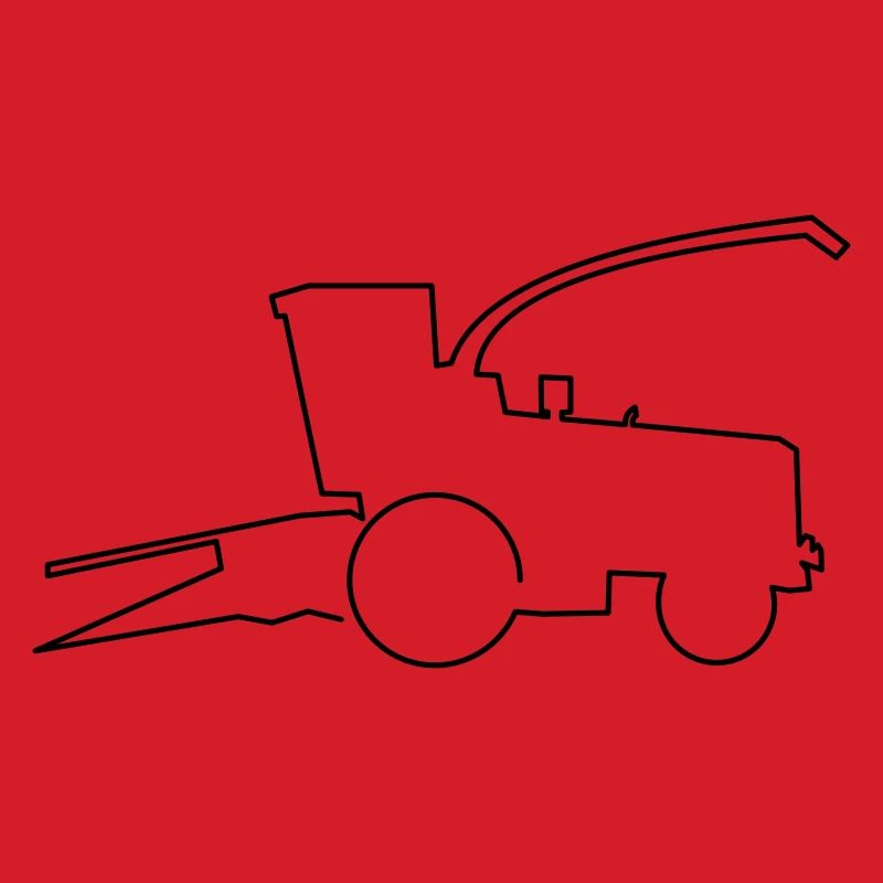 Claas Jaguar veldhakselaar oldtimer line image