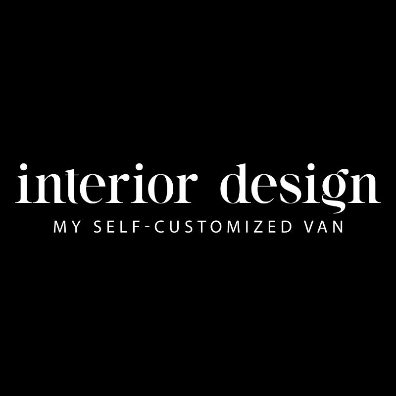 Interior Design - Van Self Conversion