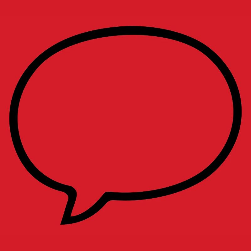 Speech bubble comic design