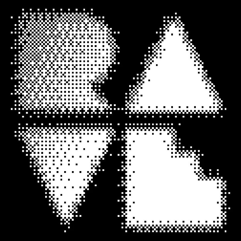 conception de logo rave bitmap