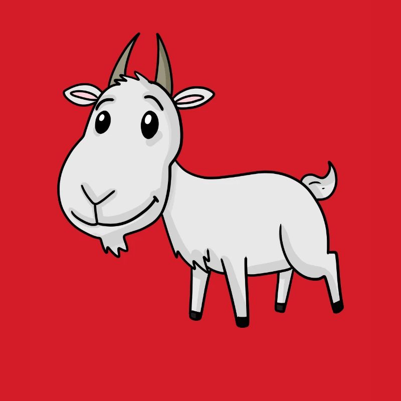 Ziege Niedlich