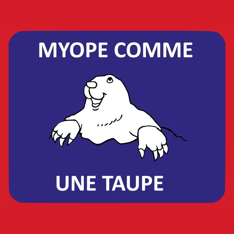 Short-sighted as a mole