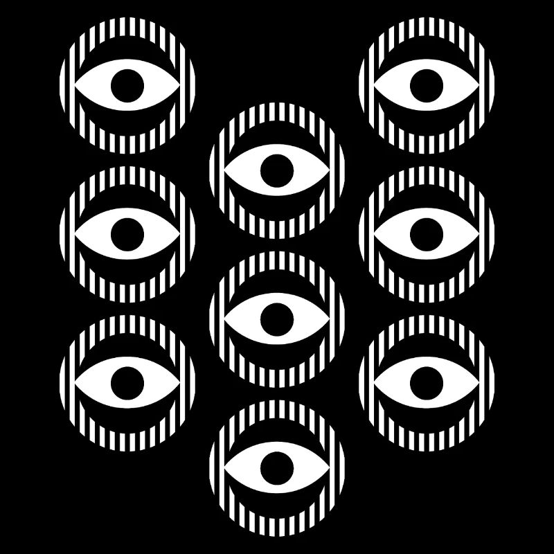geometric eyes design