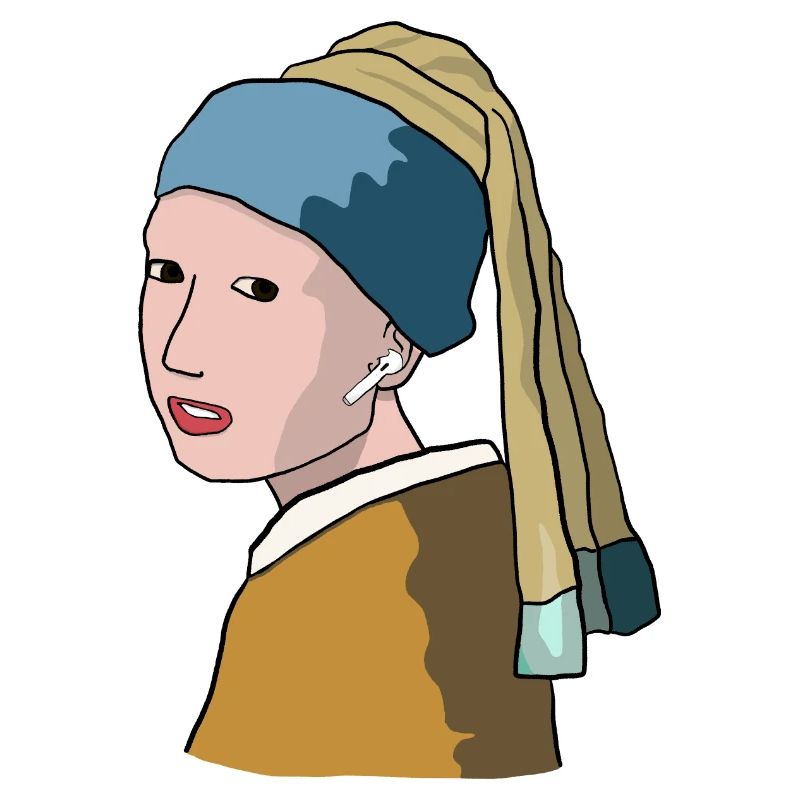 Mädchen mit der (Perle)