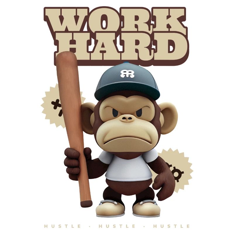 Work hard (monkey)