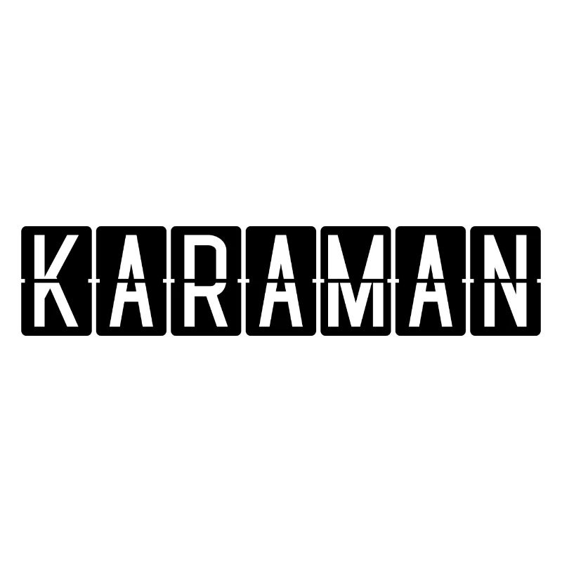 Panneau de l’aéroport de Karaman