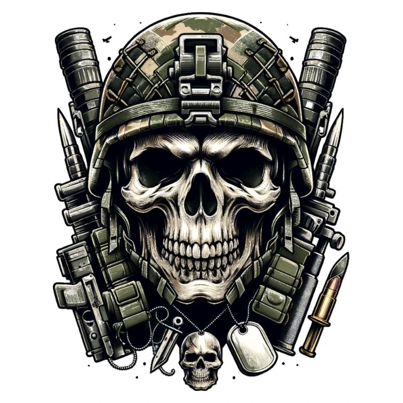 Warrior's Skull: Armed and Ready
