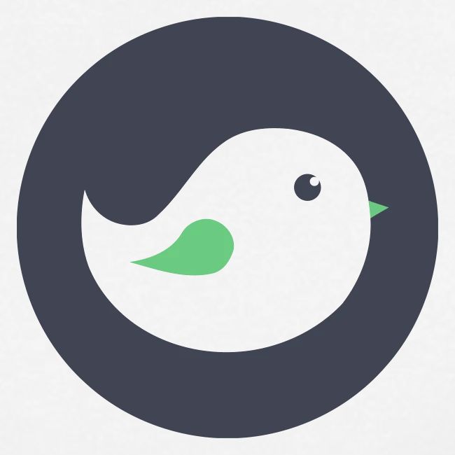 Budgie Bird (Circular)