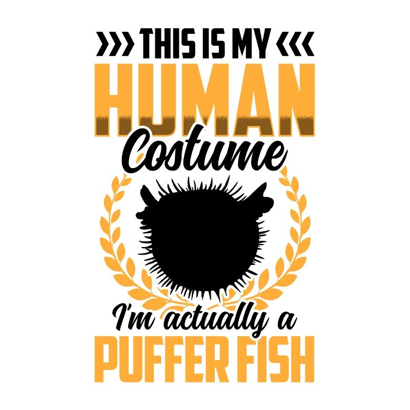 Juste un costume de poisson-globe poisson géant