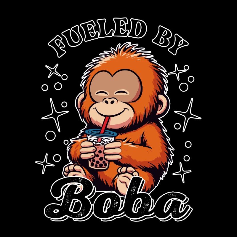 Orang-Utan wird von Boba angetrieben