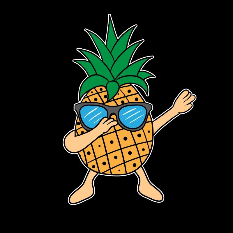 Dabbing Pineapple Dab Sunglasses Hawaii Gift