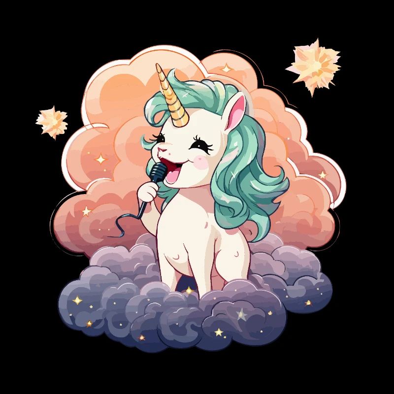 Himmlisches Ständchen Einhorn