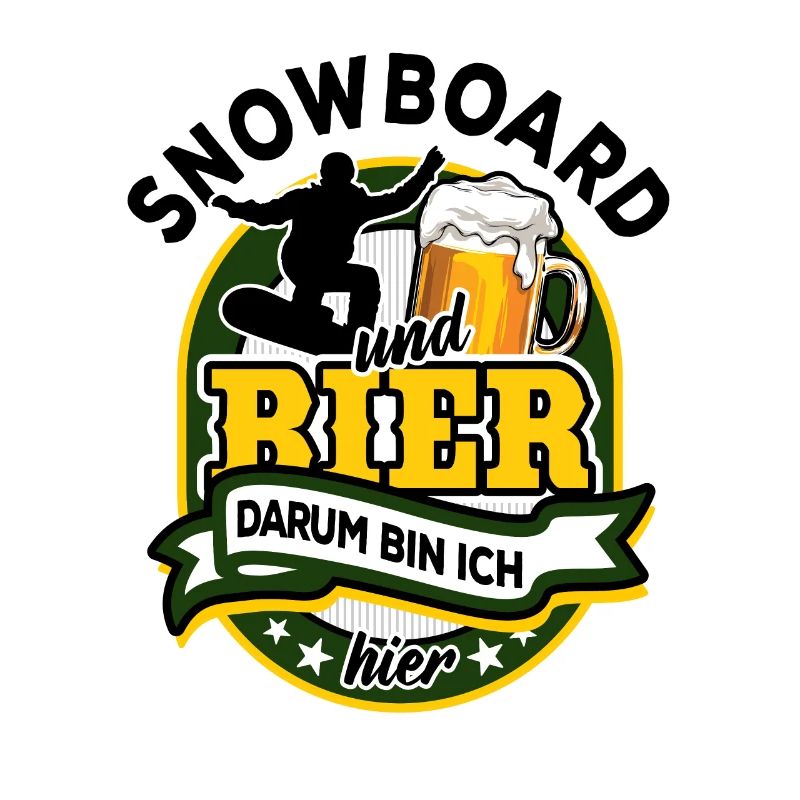 Snowboard & Bier - darum bin ich hier