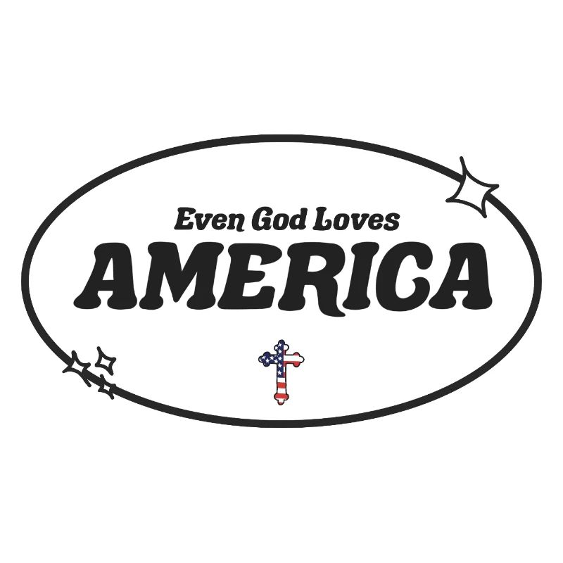 Sogar Gott betet Amerika an