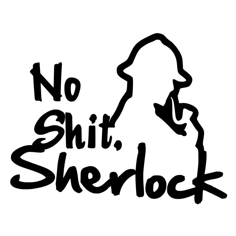 Aucune merde, Sherlock!