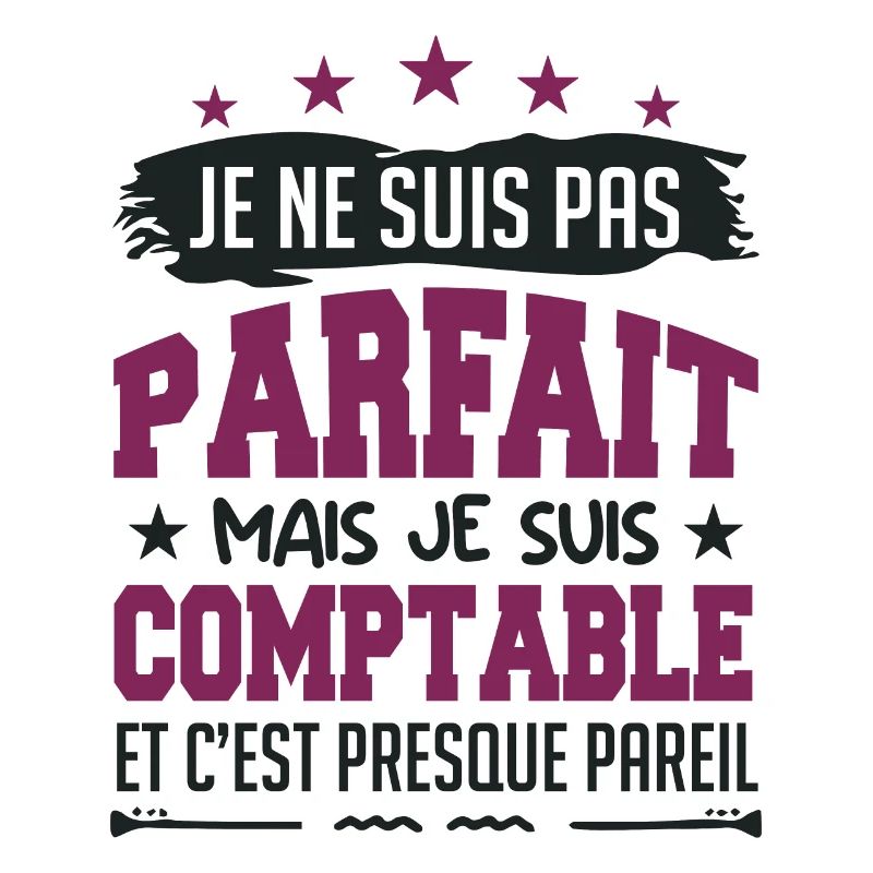 je ne suis pas parfait COMPTABLE | comptable