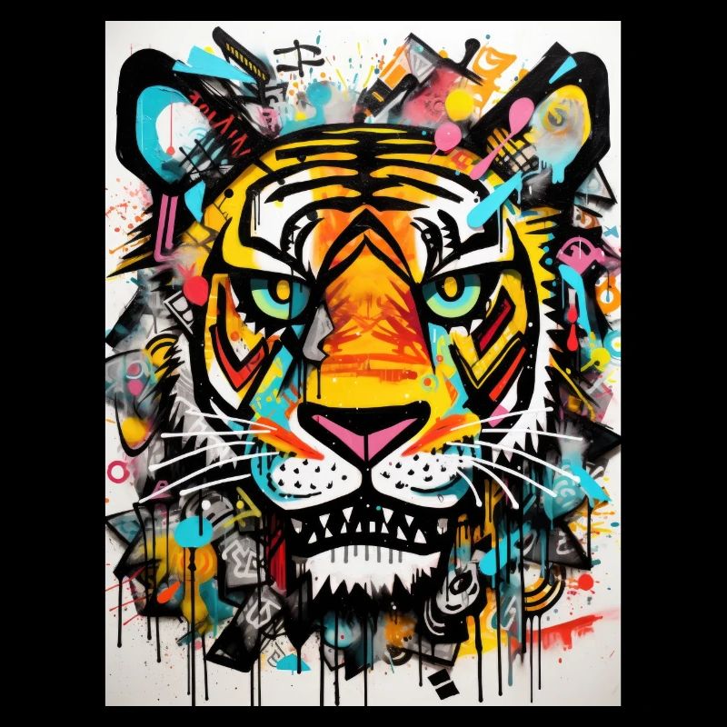 Tiger Geometry Abstract