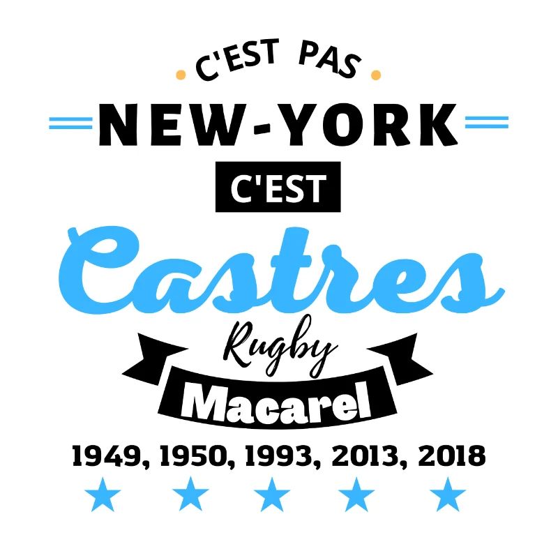 C'est pas NEW YORK, c'est Castres Rugby.N