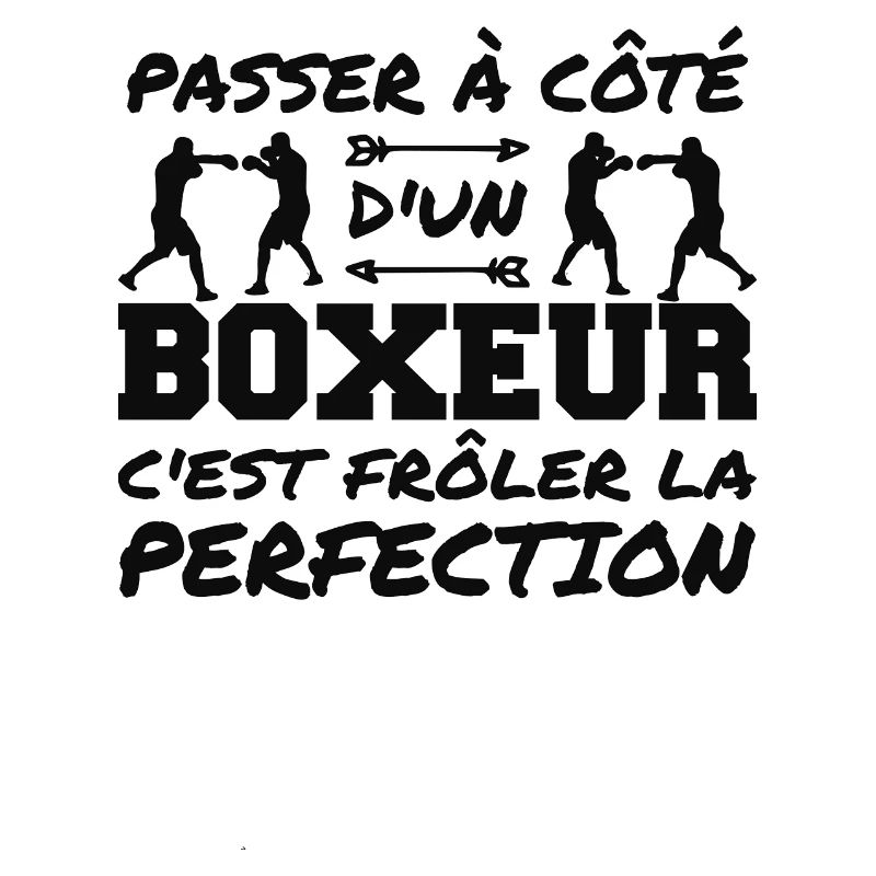 Perfektion Boxer Humor Boxer Mann