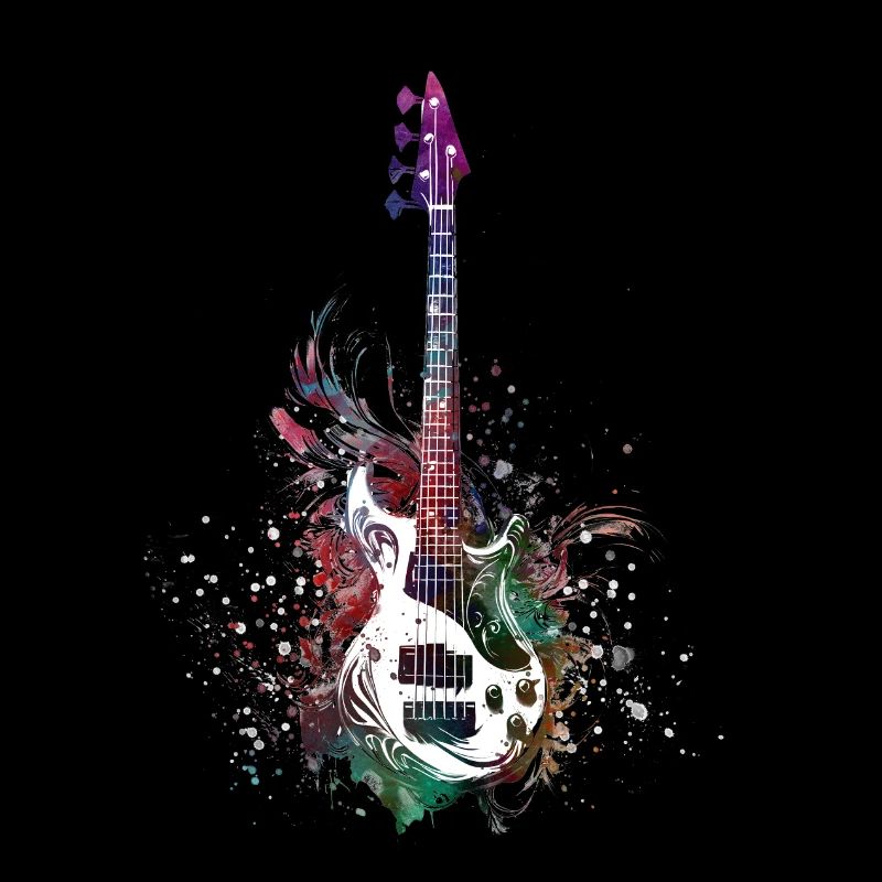 Musique guitare basse