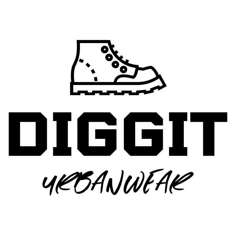 DIGGIT Classic Logo Schwarz