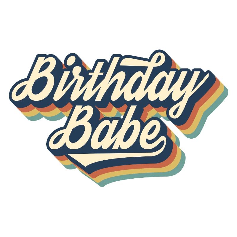 Birthday Babe Matching Group Geburtstagsparty Geschenk