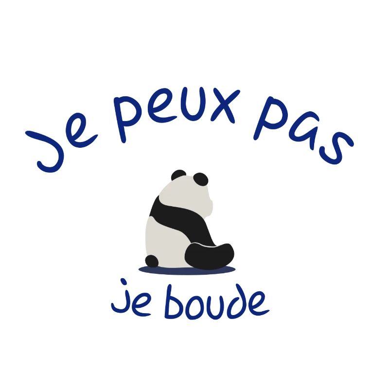 je peux pas boude blanc