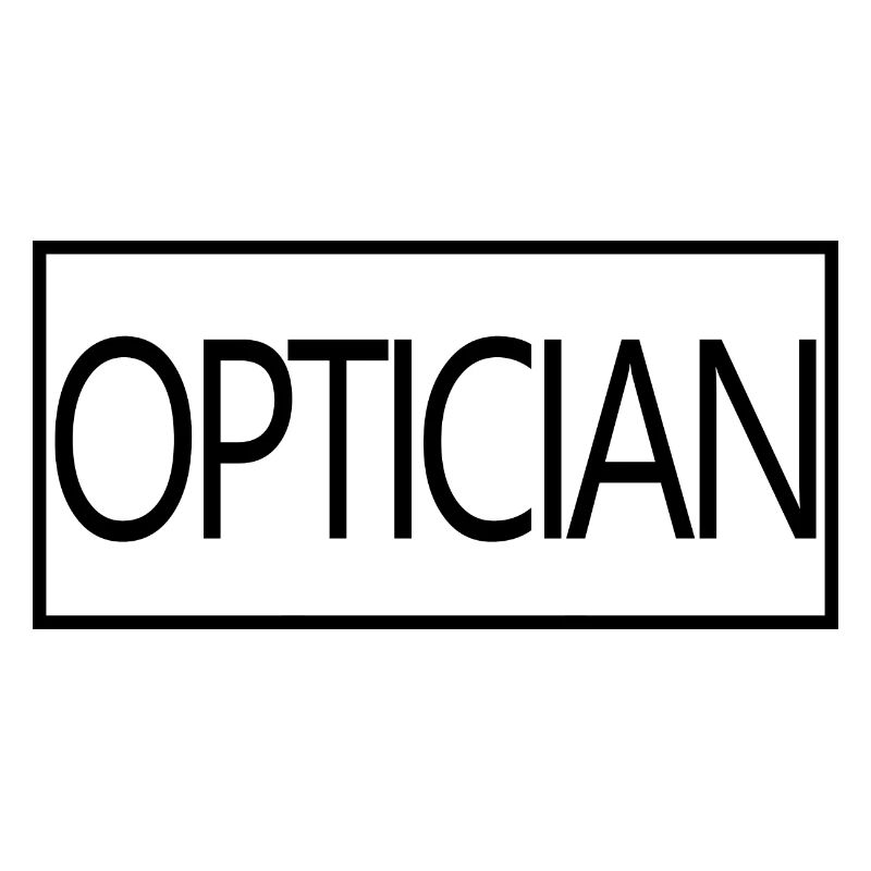 Optiker stolzer diplomierter Optikerstudent