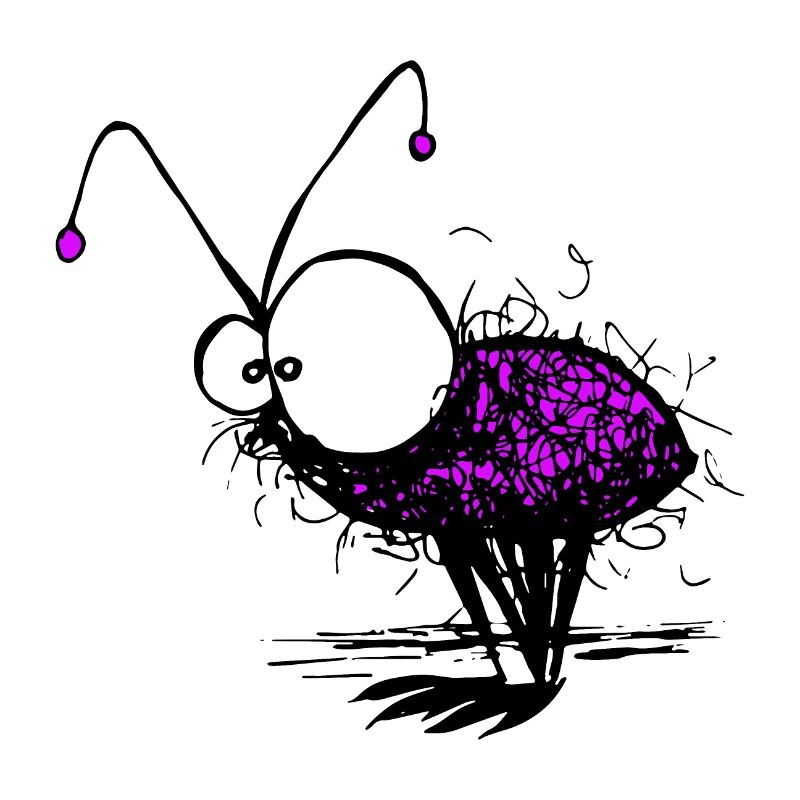 Mayfly Funny illustration