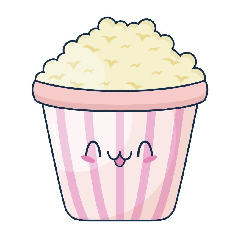 słodki popcorn