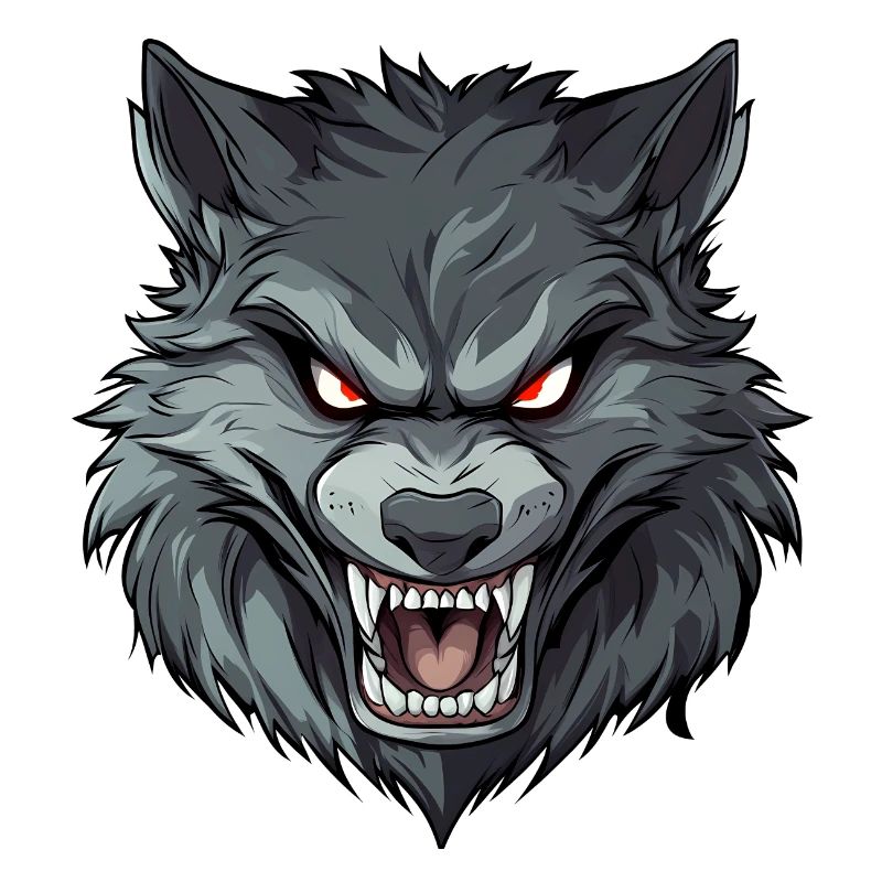 wolve head