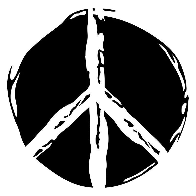 pace cerchio tondo simbolo pace amore segno guerra