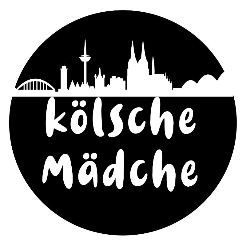 cologne, kölsche filles, silhouette, skyline,