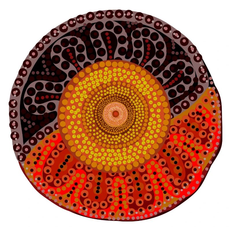 Australian Aboriginal Sun