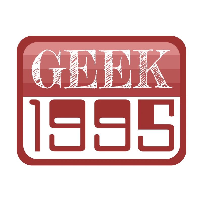 Geek et Computer Nerd Nerdy Construit en 1995