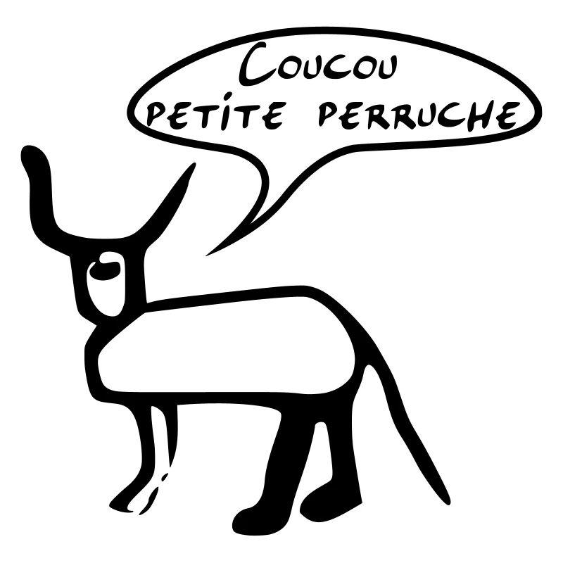 Coucou petite perruche dit l'élan
