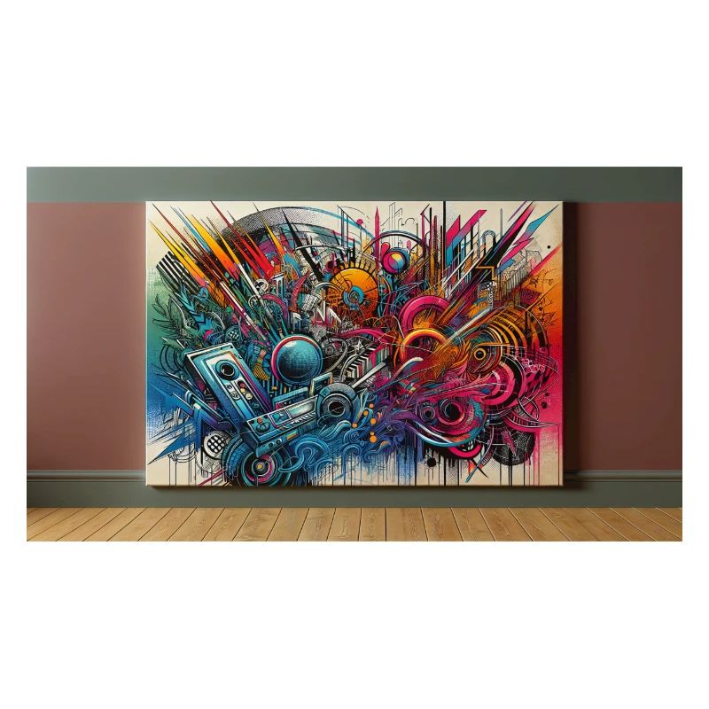 Vibrant Rebellion: Die Essenz der Punk-Kunst