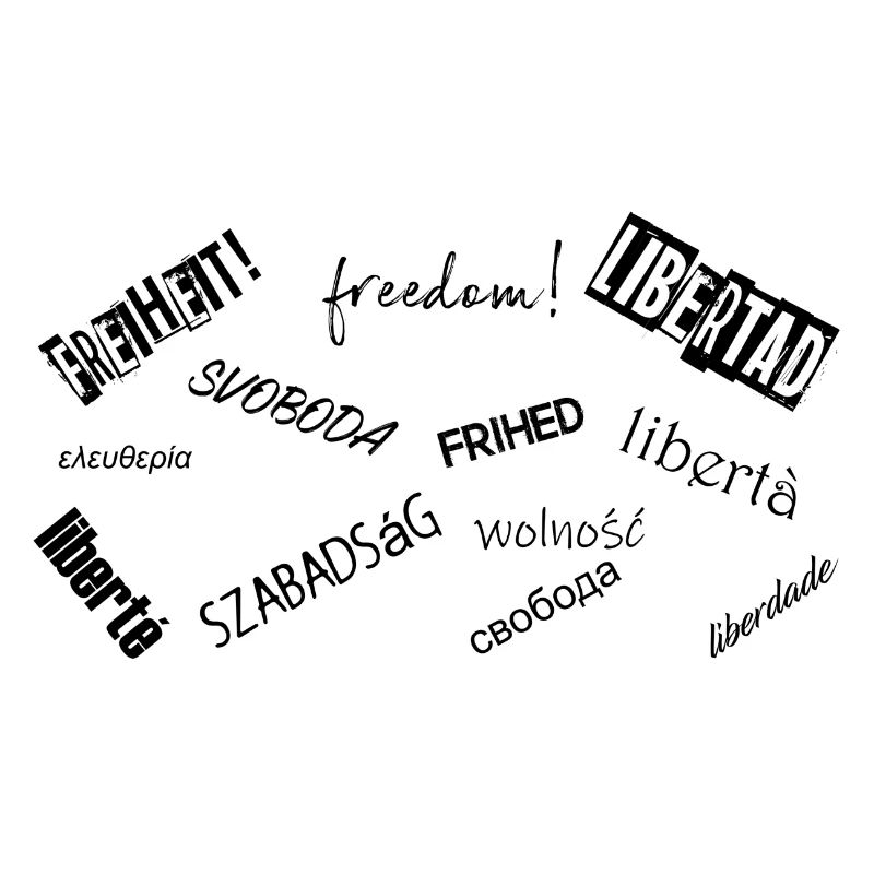 Freedom Design, différentes langues