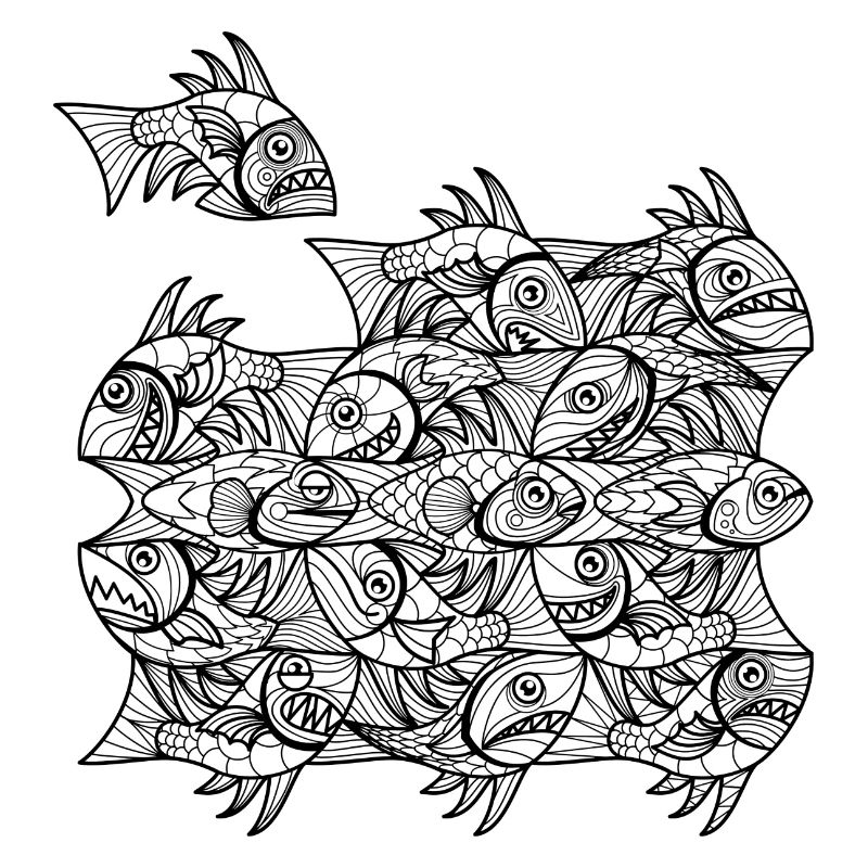 Escher Fish