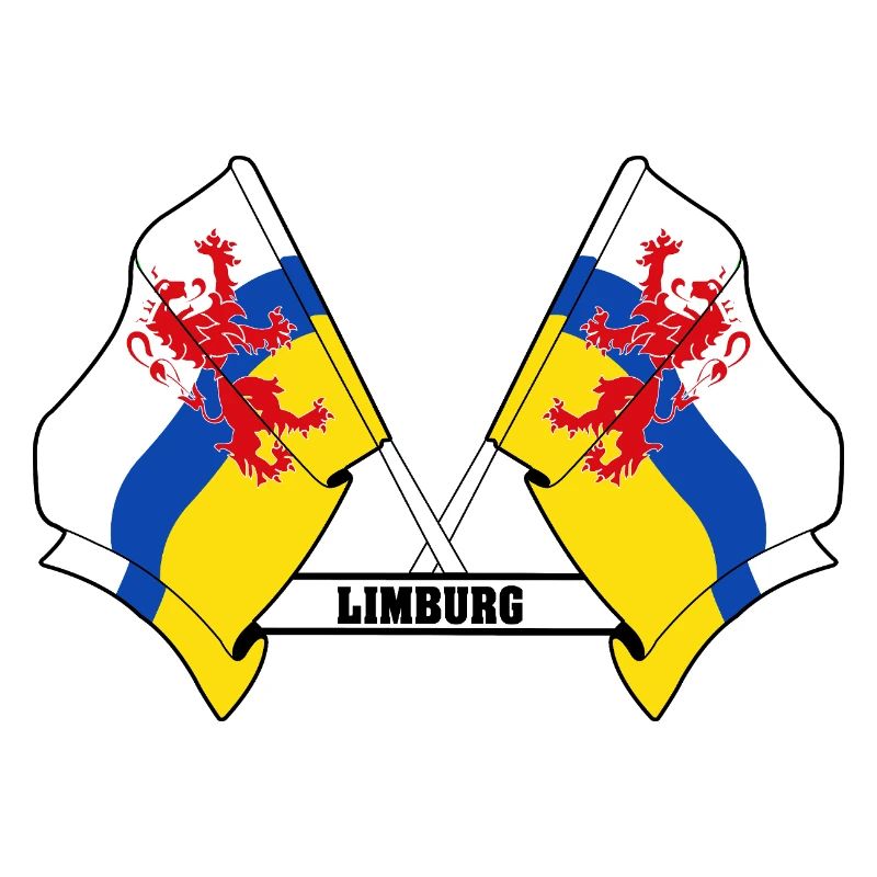 Two flags text LIMBURG