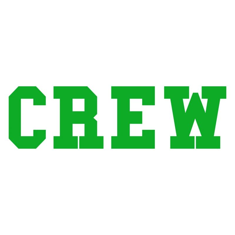 Crew Blockschrift