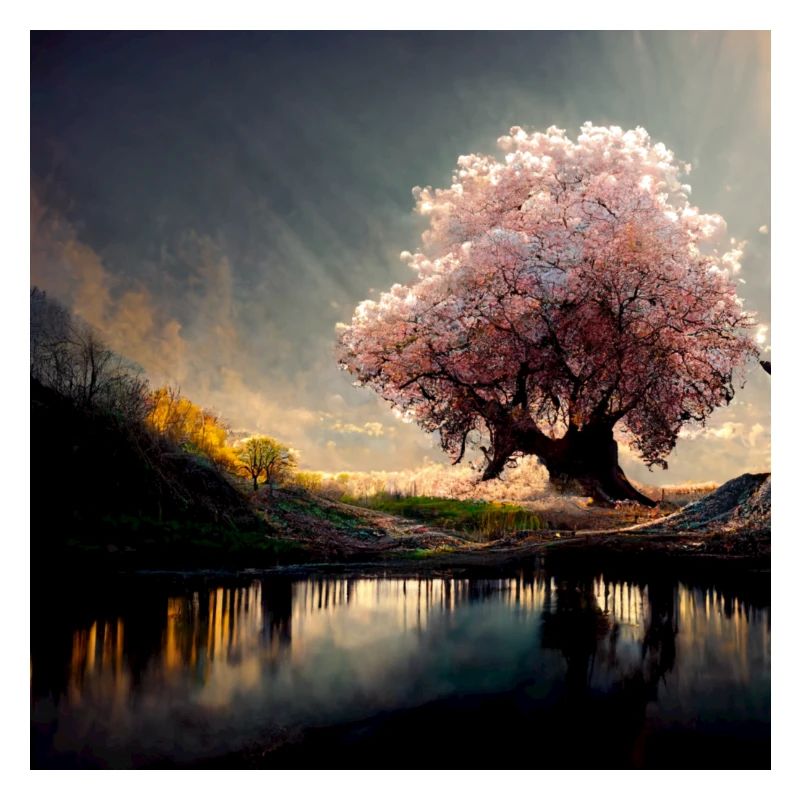 Cherry blossom tree