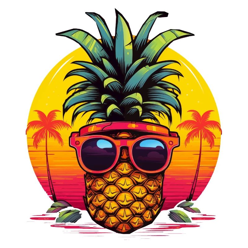 Synthwave Pineapple