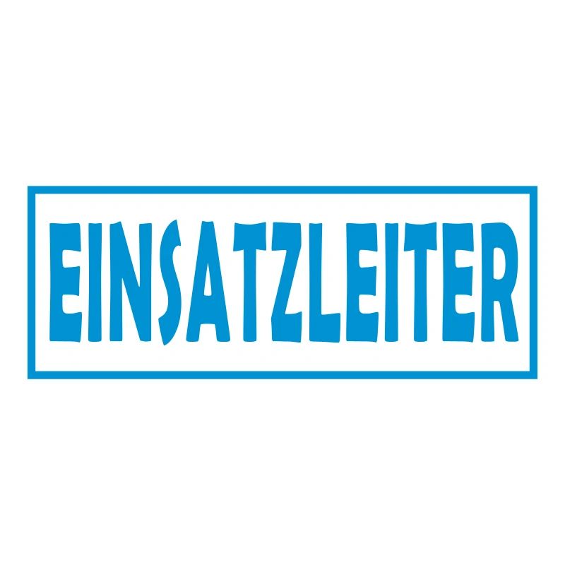 Einsatzleiter 01 - einfarb