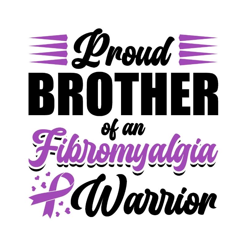 Stolzer Bruder Eines Fibromyalgie-kriegers