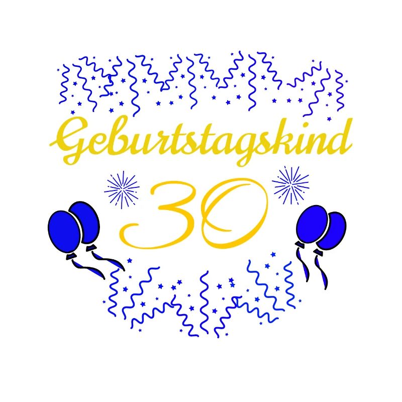 Geburtstagskind Tshirt 30