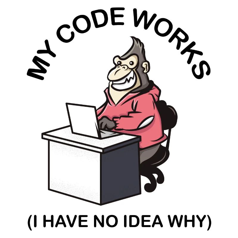 My code works (I have no idea why)