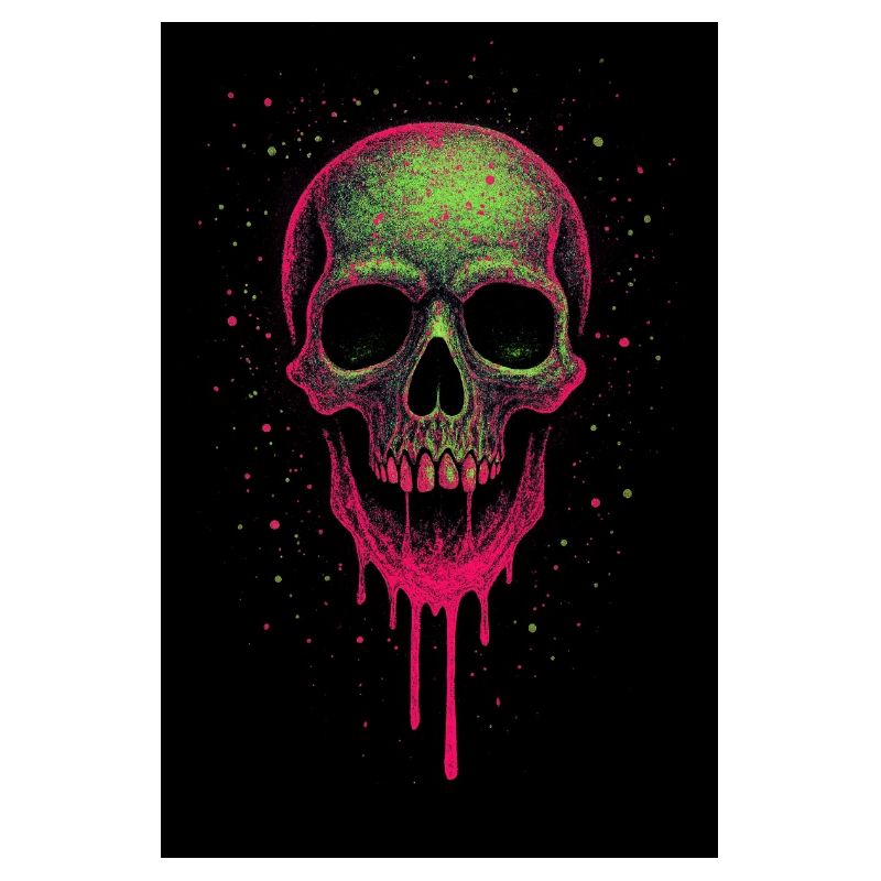 Deathhead – Psychedelic Neon Skull