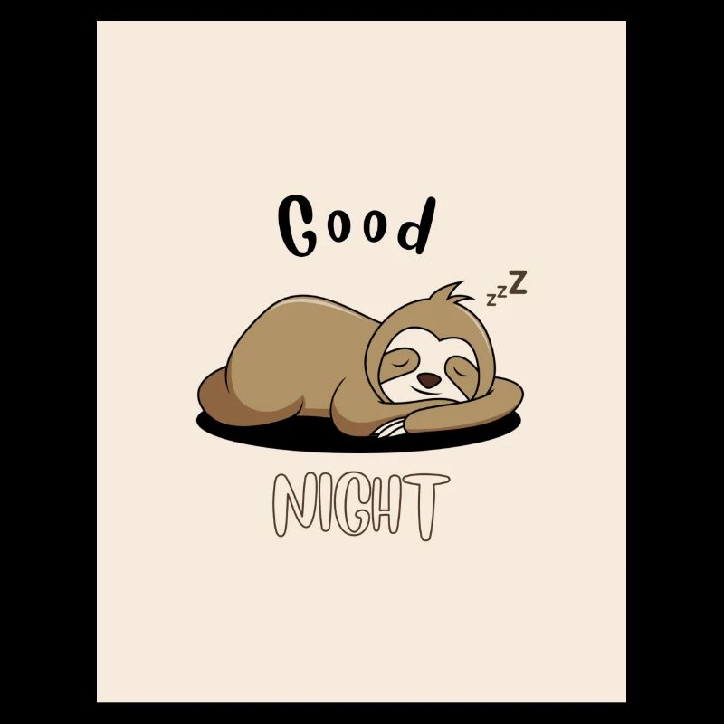 Sleeping Sloth / Good night🦥